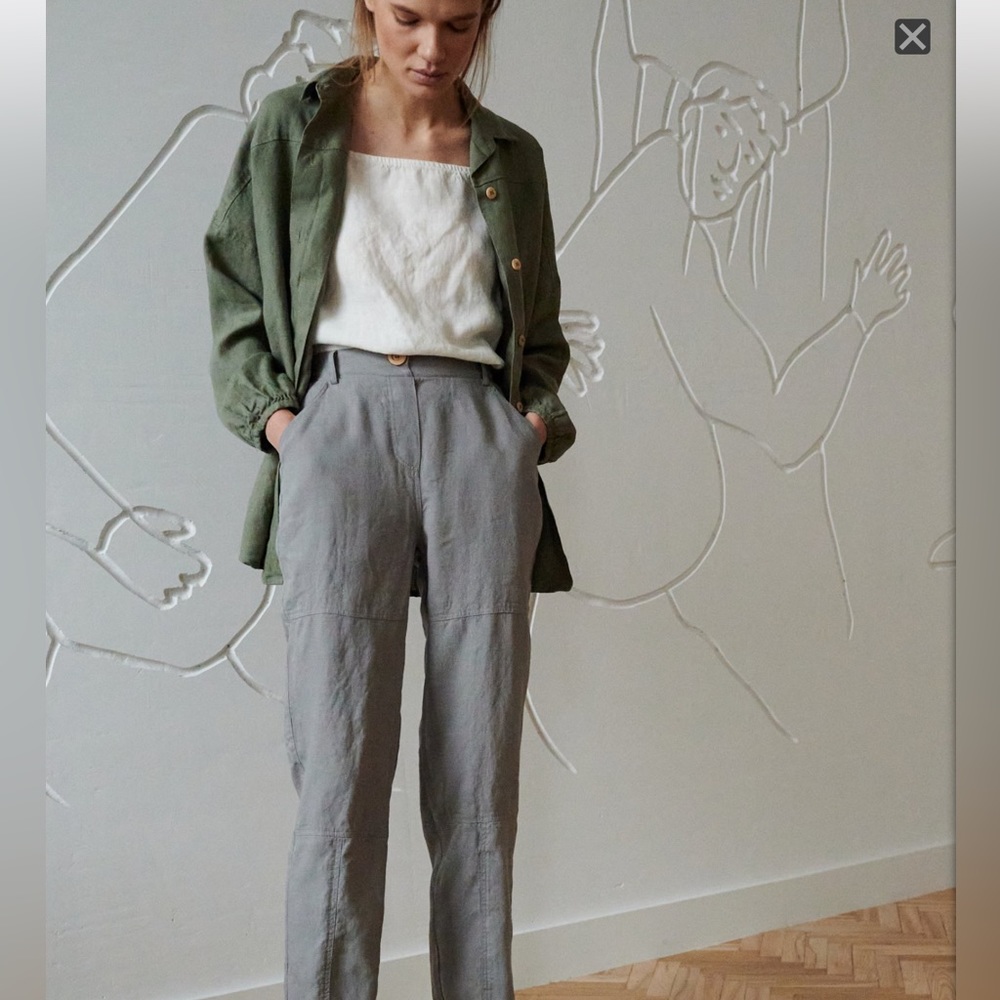 EUC Linenfox Brooke Trousers XS